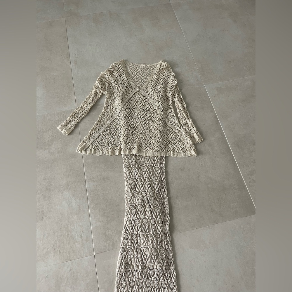 Belgian Couture “Caroline Biss” Elegant long Dress